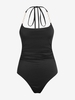 ZAFUL Body Chaîne sans Dos à Col Halter M Noir