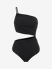 ZAFUL Body Découpé Une Epaule à Volants S Noir