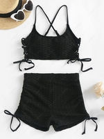ZAFUL Ensemble de Bikini Soutien-Gorge Nid D