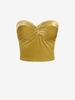 ZAFUL Haut Bandeau Côtelé Tordu M Deep yellow