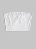 ZAFUL Haut Bandeau Simple en Couleur Unie S Blanc