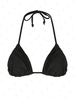 ZAFUL Haut de Bikini à Col Halter M Noir