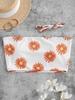 ZAFUL Haut de Bikini Bandeau Côtelé Tournesol M Orange citrouille
