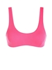 ZAFUL Haut de Bikini Côtelé Style Débardeur S Rose clair
