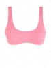 ZAFUL Haut de Bikini Débardeur Texturé Nid D