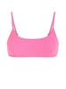 ZAFUL Haut de Bikini Style Débardeur Texturé Côtelé S Rose clair