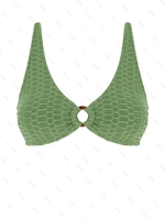 ZAFUL Haut de Bikini Texturé Nid D