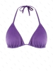 ZAFUL Haut de Bikini Triangle Fil Métallique Brillant L Concorde