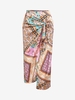 ZAFUL Jupe Style Paréo Nouée à Imprimé Cachemire Bandana S