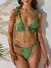 ZAFUL Maillot de Bain Bikini Texturé Nid D