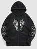 ZAFUL Manteau à Capuche D