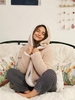 ZAFUL Manteau à Capuche Réversible S Blanc chaud