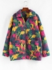 ZAFUL Manteau Camouflage à Goutte Epaule avec Poche M Camouflage des bois