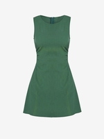 ZAFUL Mini-Robe sans Manches à Taille Découpée S Vert profond