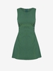 ZAFUL Mini-Robe sans Manches à Taille Découpée Xl Vert profond