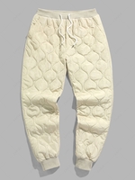 ZAFUL Pantalon aux Pieds de Poutre à Cordon en Couleur Unie L Café lumière