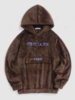 ZAFUL Sweat à Capuche Fourré Dessin C