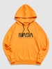 ZAFUL Sweat à Capuche Lettre Graphique Contrasté 2xl Jaune