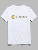 ZAFUL T-shirt à Imprimé Planète à Manches Courtes Xl Blanc