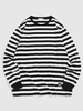 ZAFUL T-shirt Applique Rayé Imprimé Détaillé Xxl Noir