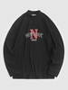 ZAFUL T-shirt Graphique New York à Col Montant Xl Noir