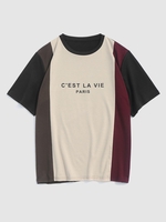 ZAFUL T-shirt Jointif à Manches Courtes S