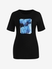 ZAFUL T-shirt Tunique de Petit Ami à Imprimé Statue de Grande Taille