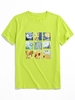 ZAFUL T-shirt Vintage à Imprimé Peinture Graphique 2xl Vert