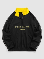 ZAFUL Veste Moulante à Imprimé C