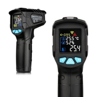 -50 ~ 380 ℃ Thermomètre infrarouge numérique industriel Jauge de mesure de température LCD infrarouge portable