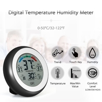 ° C / ° F numérique thermomètre hygromètre Température Humidité compteur Max Min Valeur Tendance Affichage