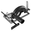 0-45° Angle réglable 0-40mm réglage de la profondeur de coupe support de positionnement meuleuse d