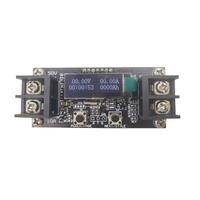 0-50V 10A solaire alimenté tension courant puissance Watt heure ampère heure moniteur multifonctionnel avec écran d