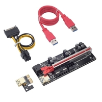 009SPLUS PCI-E Riser Card 1X-16X Câble d