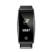 0, 96 "affichage coloré multi-fonctionnel bracelet à puce écran tactile BT4.0 Smartwatch montre bracelet prend en charge la fréquence cardiaque / pression artérielle / moniteur de sommeil Podomètre appel Rappel messages notification et plus de f
