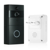 1 * 720P WiFi Interphone visuel porte téléphone + 1 * carillon de sonnette sans fil