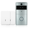 1 * 720P WiFi Interphone visuel porte téléphone + 2 * sans fil Sonnette carillon