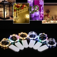1 M 2 M 3 M 10 Pcs 20 Pcs 30 Pcs LED Starry Cuivre Fil Chaîne de Lumière
