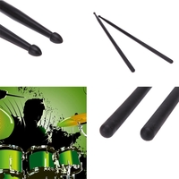 1 Paire 5A Bâton de Tambour Nylon pour Set de Tambour Léger Professionnel