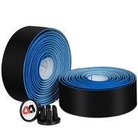 1 paire de bandes de guidon de vélo bande de guidon de vélo de route souple respirant antidérapant ceinture de guidon de vélo EVA PU bande de barre de vélo cornes ceinture