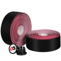1 paire de bandes de guidon de vélo bande de guidon de vélo de route souple respirant antidérapant ceinture de guidon de vélo EVA PU bande de barre de vélo cornes ceinture