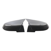 1 paire de capuchons de protection de rétroviseur en fibre de carbone pour BMW F20 F21 F30 F32 F36 X1 M3