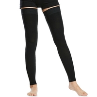 1 paire de chaussettes de compression haute cuisse hommes femmes 20-30mmHg bas de compression manches de Compression pour gonflement de la veine variqueuse