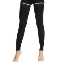 1 paire de chaussettes de compression haute cuisse hommes femmes 20-30mmHg bas de compression manches de Compression pour gonflement de la veine variqueuse