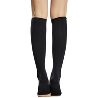 1 paire de chaussettes de Compression hommes femmes 20-30mmHg bas de Compression à bout ouvert manches de Compression pour gonflement de la veine variqueuse