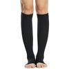 1 paire de chaussettes de Compression hommes femmes 20-30mmHg bas de Compression à bout ouvert manches de Compression pour gonflement de la veine variqueuse