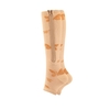 1 paire de chaussettes fermeture éclair jambe mollet manches sans orteils pour course randonnée escalade conduite debout vol gonflement soulagement de la douleur