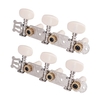 1 paire de chevilles de réglage de guitare en argent Mécaniques de réglage de corde de guitare classique têtes de machine