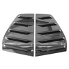 1 paire de couvercle de persienne de fenêtre latérale noire pour Volkswagen Golf 6