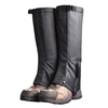 1 paire de guêtres hautes imperméables et résistantes à la déchirure pour bottes de pluie et de neige - Respirant Réglable Portable Léger pour la randonnée Sac à dos Désert Camping Escalade Cyclisme